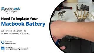 Apple Mac Battery Replacement | Pocket Geek Tech Repair Perth