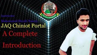 JAQ Chiniot Portal  Muhammad  Shoaib Naeem|Portals By Shoaib Naeem