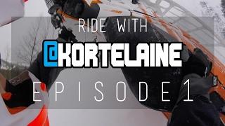 Ski-doo Summit X 850 | Ride with @Kortelaine | Episode 1