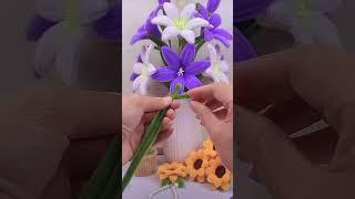 How to make lily flowers | chenille stem lily flower tutorial | DIY gift ideas lily flower tutorial