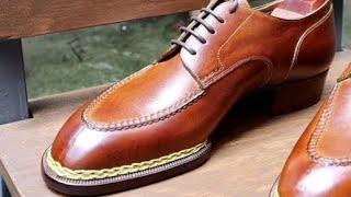 Making HANDMADE Norwegian Welted Derby Shoes