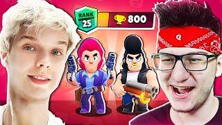 НУБ и ПРО ИГРАЮТ НА 800 КУБКОВ BRAWL STARS (feat. @MrLololoshka )