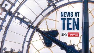 News at Ten | Storm Bert hits UK with snow, heavy rain and 82mph gusts