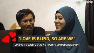 Visually impaired S'porean couple finds each other after many years apart