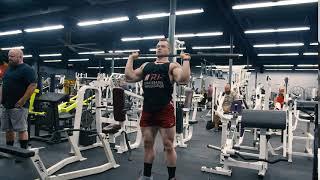 Standing Barbell Shoulder Press