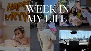 WEEK IN MY LIFE   | zyra's officially one ?! | build a bear | cake smash | sf trip with the girls