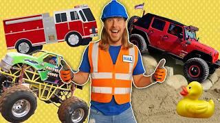 Fire Trucks, Monster Trucks, and Jeep Jam with Handyman Hal
