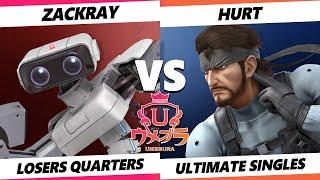 Umebura SP 11 TOP 8 - Hurt (Snake) Vs. Zackray (ROB) Smash Ultimate - SSBU