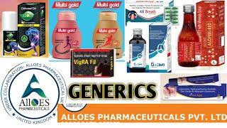 GENERIC ALLOES PHARMACEUTICAL  MEDICINE BRANDS COMPANY #medicine #skincare #cipla #proteinshake