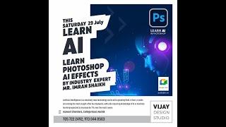Learning of Artificial Intelligence (AI) with Vijay design studio