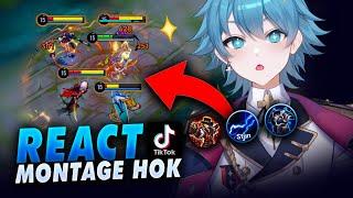  Jago Banget, React Montage + Sharing Tips Hero HOK - Jing ShangguanLuna Reaction Tiktok HOK