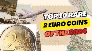 TOP 10 Rare 2 Euro Coins of the 2024