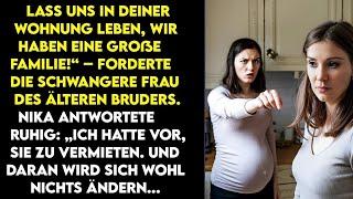 „Lass uns in deiner Wohnung leben!“ – forderte sie. Nika antwortete: „Ich vermiete sie lieber.“