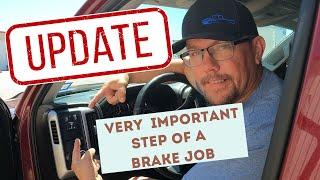 How To Burnish Trailer Brakes Update