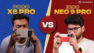 iQOO Neo 9 Pro vs Poco X6 Pro Gaming Comparison 