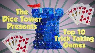 Top 10 Trick Taking Games - with Tom, Zee, and Timm