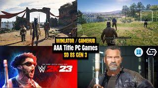 TOP 30+ Winlator/GameFusion High-End Graphics Games for Snapdragon 8s Gen 3 | Gaming Beast Processor