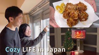 Cozy LIFE in Japan : Decorating for Christmas, Cooking Karaage!