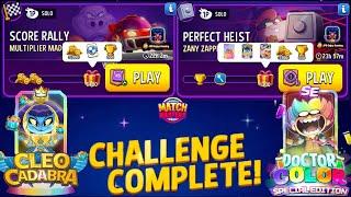 2 Solo Challenge/ Zany Zappers+Super Sized 1300 Score/ Multiplier Madness 6400 Score Match Masters