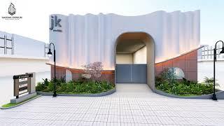 JK Marble Satna | Stunning Elevation Design Walkthrough | Sarjak Design | Ceramic tile showroom