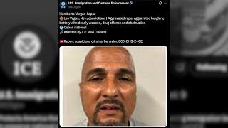 LVMPD-ICE partnership + arrest of Cuban national with criminal convictions in Las Vegas