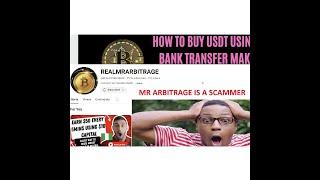 Exposing a Nigerian Scammer: REALMRARBITRAGE on YouTube and Telegram | MUST WATCH