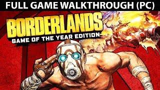 Borderlands 1 Remastered Full Game Walkthrough - No Commentary (PC)