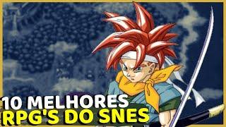 10 MELHORES JOGOS DE RPG PARA SNES (SUPER NINTENDO)