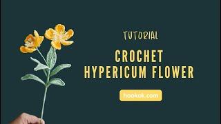 Crochet Hypericum Flower