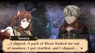 Fire Emblem Awakening - Male Avatar (My Unit) & Severa Hot-Spring Scramble Conversations