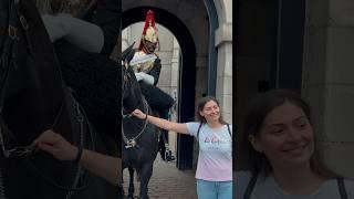 ‘GET OFF THE REINS!’️ | Horse Guards, Royal guard, Kings Guard, Horse, London, 2024