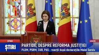 PARTIDE, DESPRE REFORMA JUSTIȚIEI