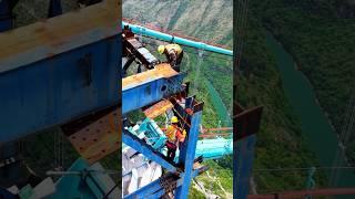 Unbelievable bridge construction in china ( Highest bridge construction in china )
