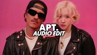 apt. - rosé & bruno mars • {edit audio}