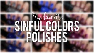 My Favorite Sinful Colors Nail Polishes