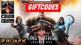 King Arthur: Legends Rise Gameplay Android / iOS / PC + Gift Codes 