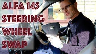 Matts Garage: Alfa Romeo 145 steering wheel swap