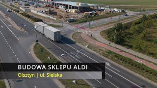 Construction of Aldi Store - Olsztyn Dajtki | September 16, 2024 | Drone View | DJI AIR 3 4K