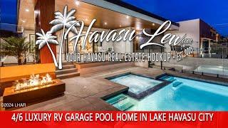 Lake Havasu Luxury RV Garage Pool Home 1571 Kirk Dr MLS 1028691