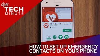 How to set up emergency contacts on your phone (Tech Minute)
