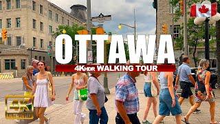 Ottawa Canada Saturday 4K UHD (HDR) 60 fps Walking Tour