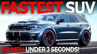 Top 10 Fastest SUVs Worldwide. Are These SUVs Outrunning Supercars?