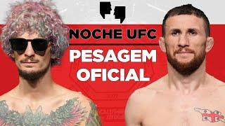 AO VIVO! PESAGEM OFICIAL DO NOCHE UFC