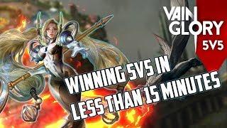 Vainglory 5v5 - Ending Under 15 mins!!!