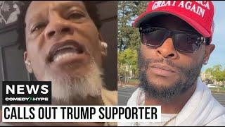 DL Hughley Checks 'NFL Player' Threat To Leave Country If Kamala Harris Wins - CH News