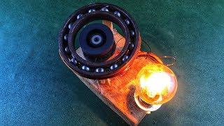 Flywheel Using Free Energy Generator , Self Running Device Homemade Invention