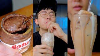 How to make nutella latte