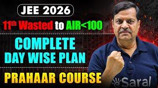 JEE 2026 : Get IIT Bombay & 99%ile | Topper Timetable for every Student | AIR 100 Confirmed 