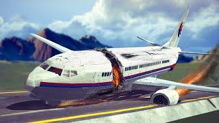 Emergency Landing On The Road | Survival Scenarios Chances | Airplane Crash | Besiege