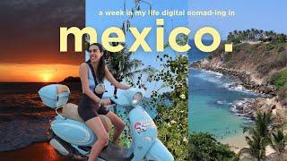 Digital Nomad Life in Puerto Escondido, Mexico | a solo travel week in my life